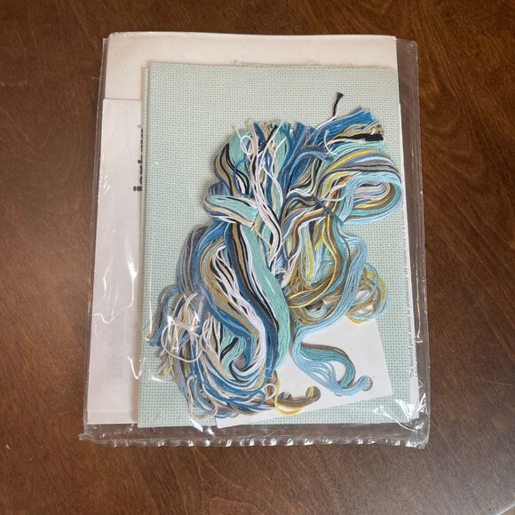 Vintage Janlynn Bottlenose Dolphins Counted Cross Stitch Kit 106-27 NEW UNSEALED - Picture 5 of 6